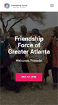 Mobile Screenshot of friendshipforceatlanta.com